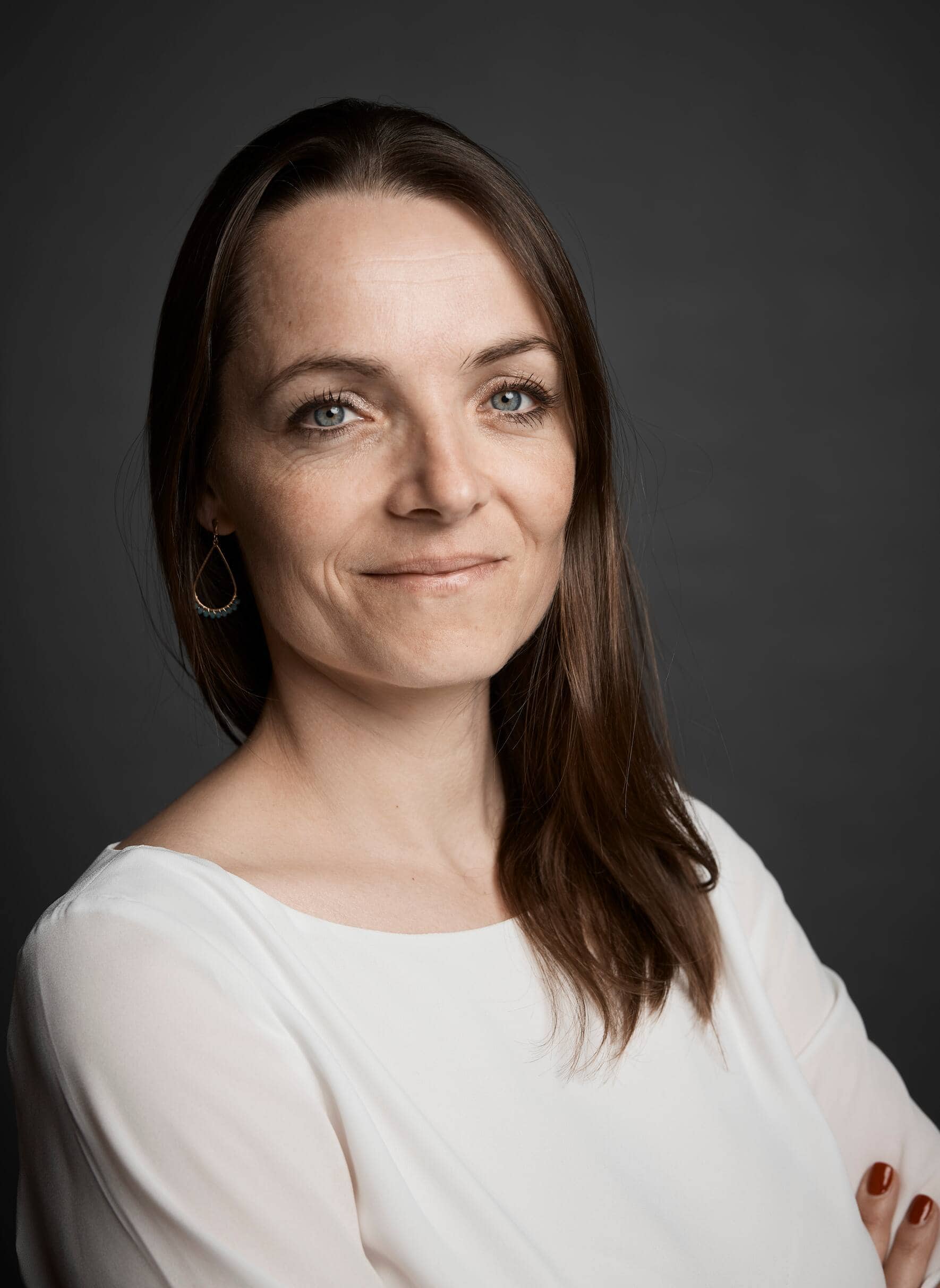 Semira Gonseth Nussle, Chief Medical Officer and Chair of the Board von Genknowme posiert fuer ein Portrait, am Montag, 11. April 2022 in Lausanne.(Michael Buholzer fuer Bilanz)