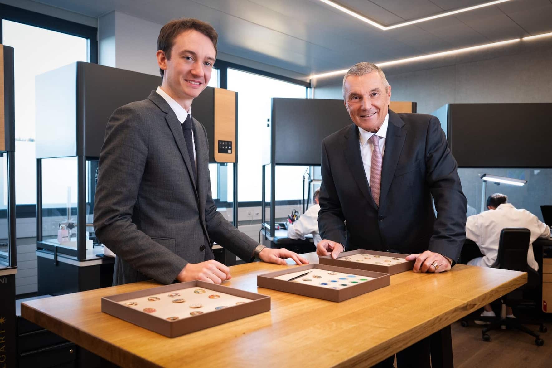 Arnault und Babin in Saignelégier, in der Manufacture d’habillage eröffnen