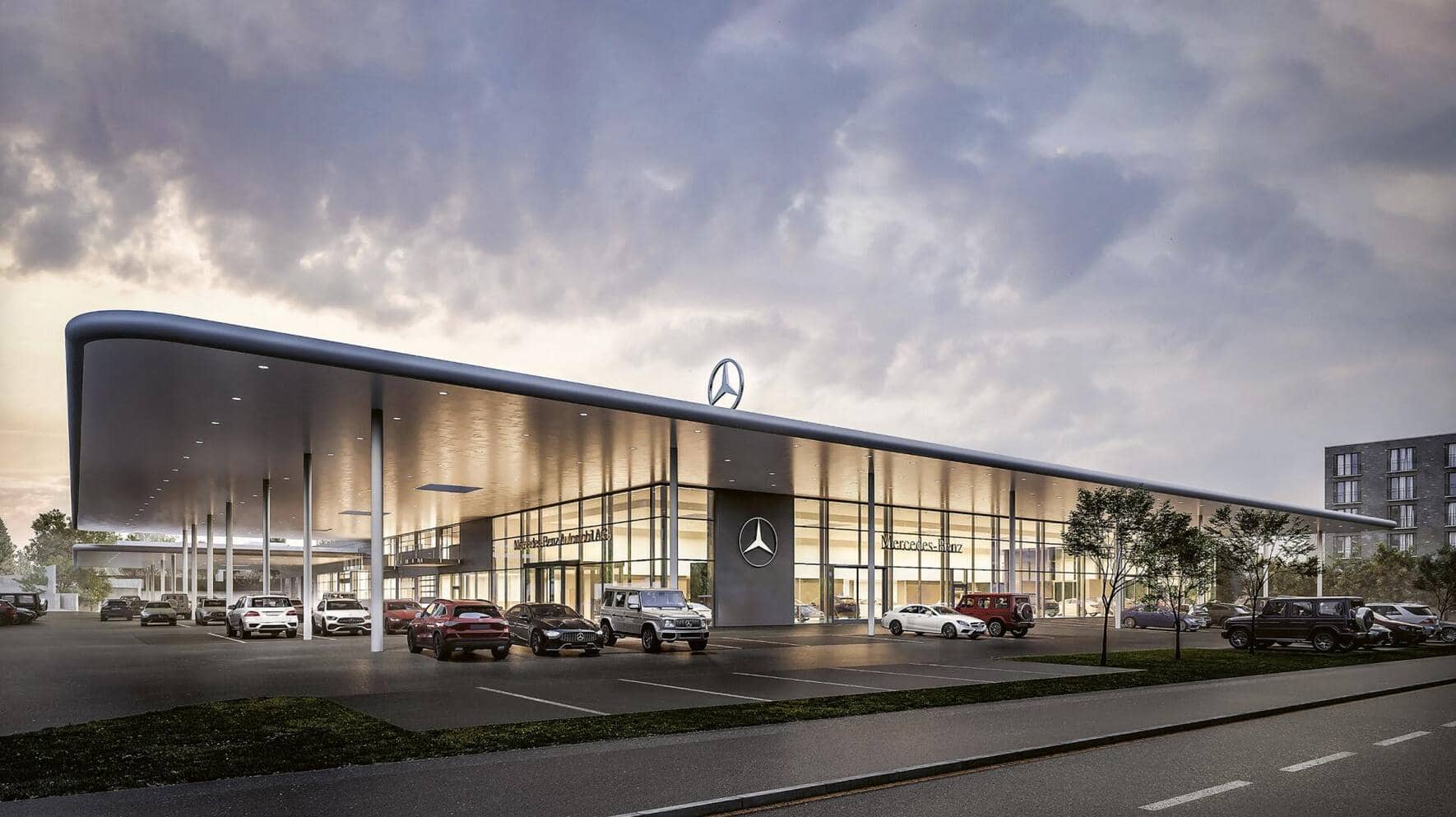 Die Familie Stüber ist mit ihrem Unter­nehmen Merbag seit mehr als hundert Jahren mit dem Autohersteller Mercedes-Benz liiert.