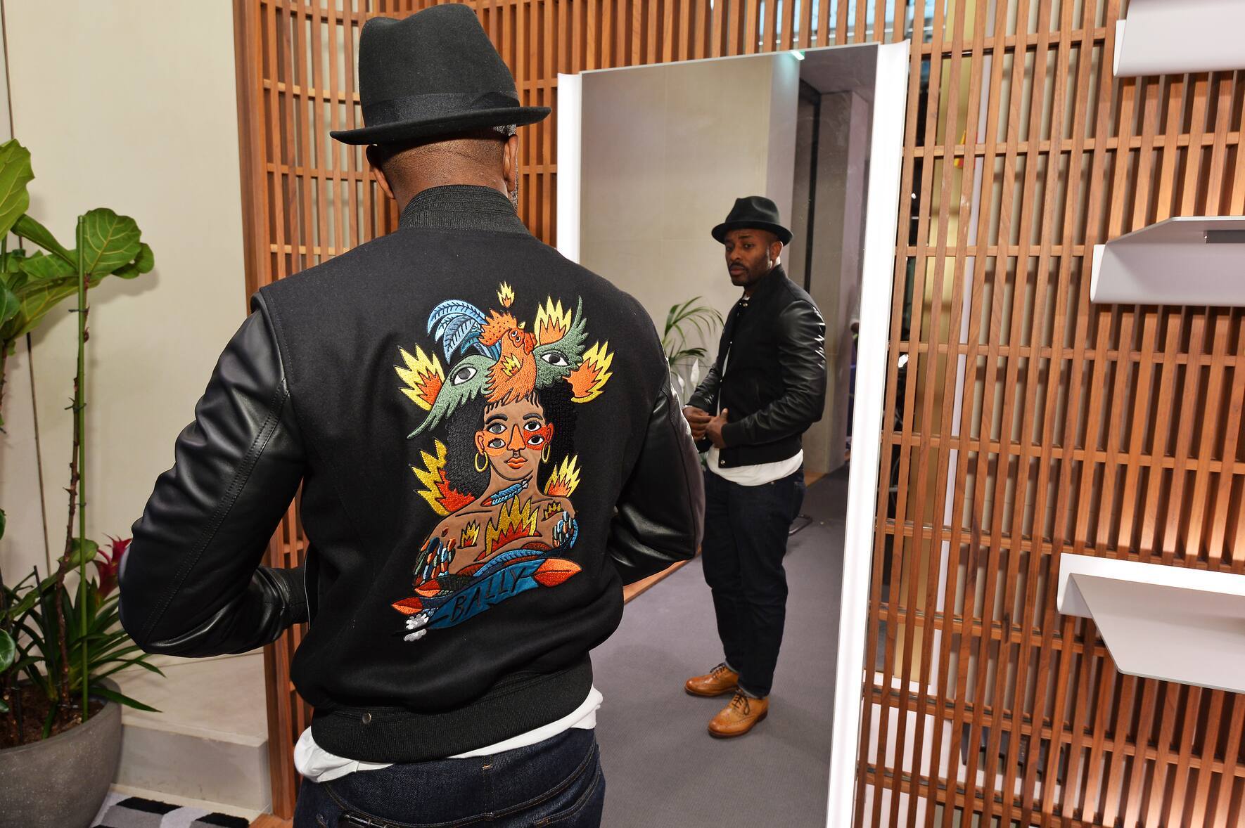 Jacke der Bally-Kollektion mit Swizz Beatz