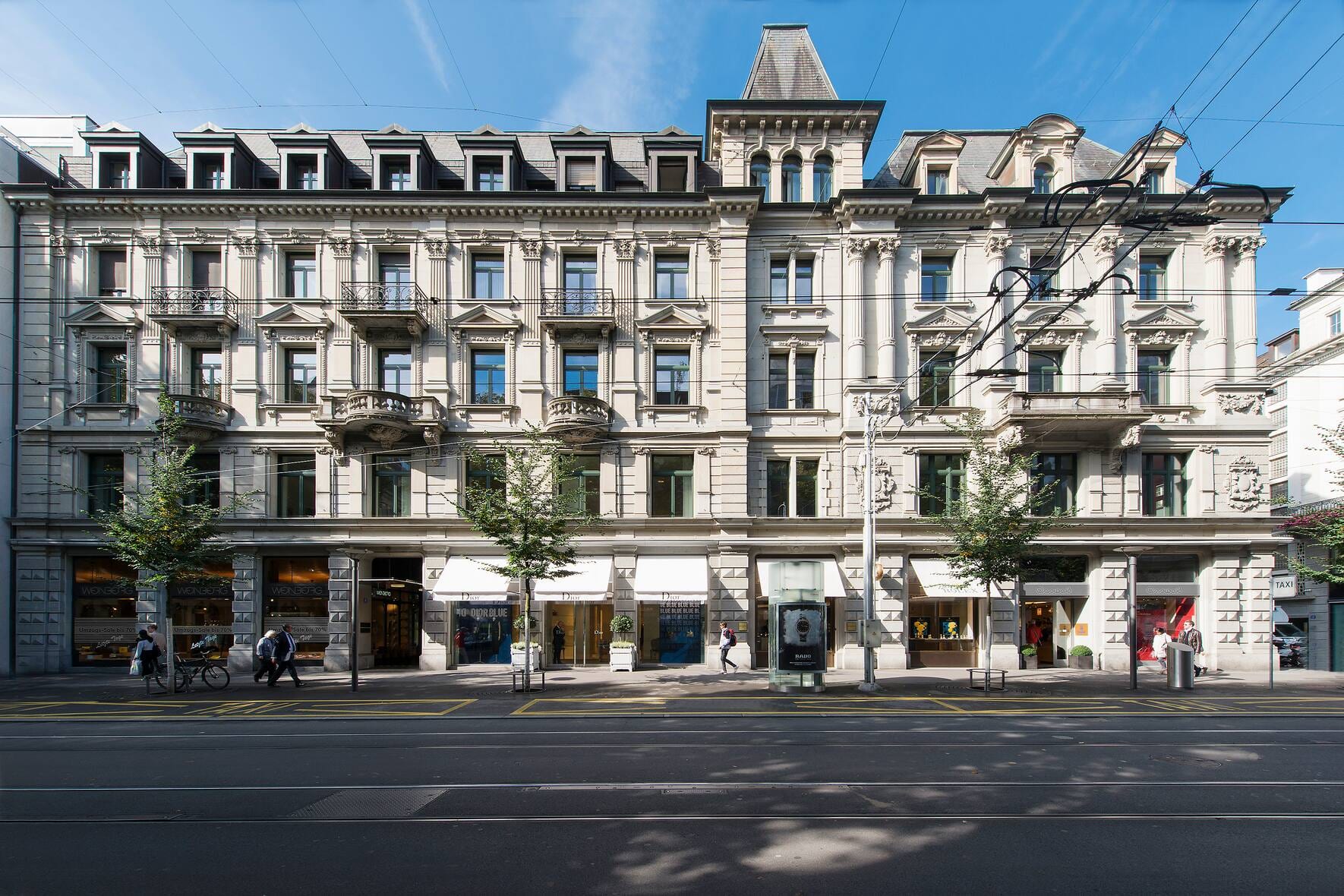 Eidgenoss-Gebäude an der Bahnhofstrasse in Zürich