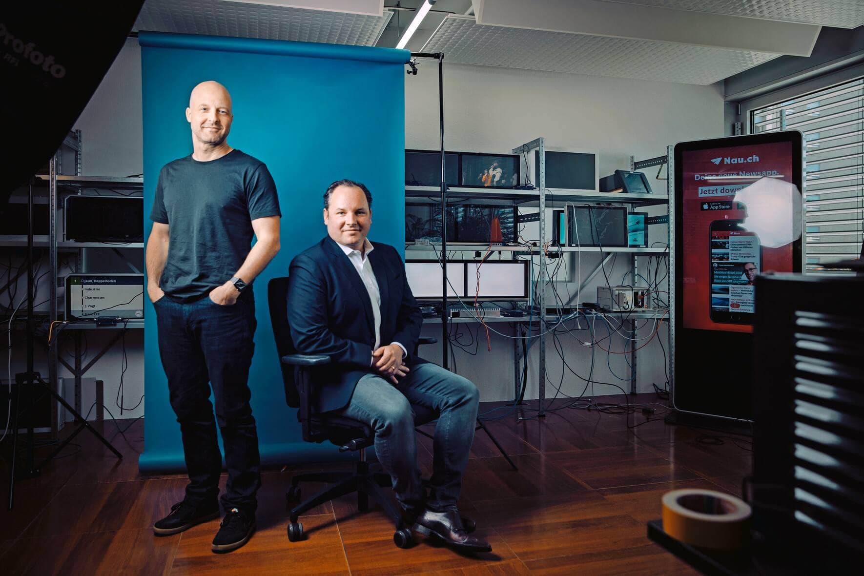 Alain und Olivier Chuard