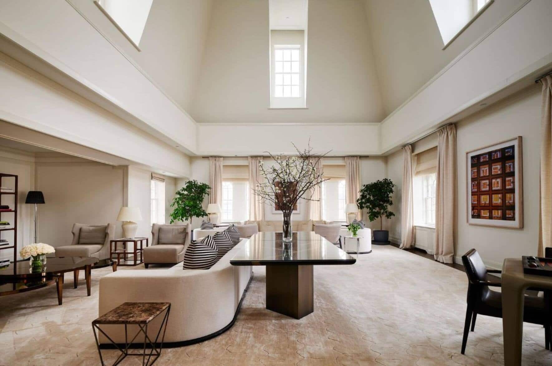 Das Penthouse liegt im 16. Stock.