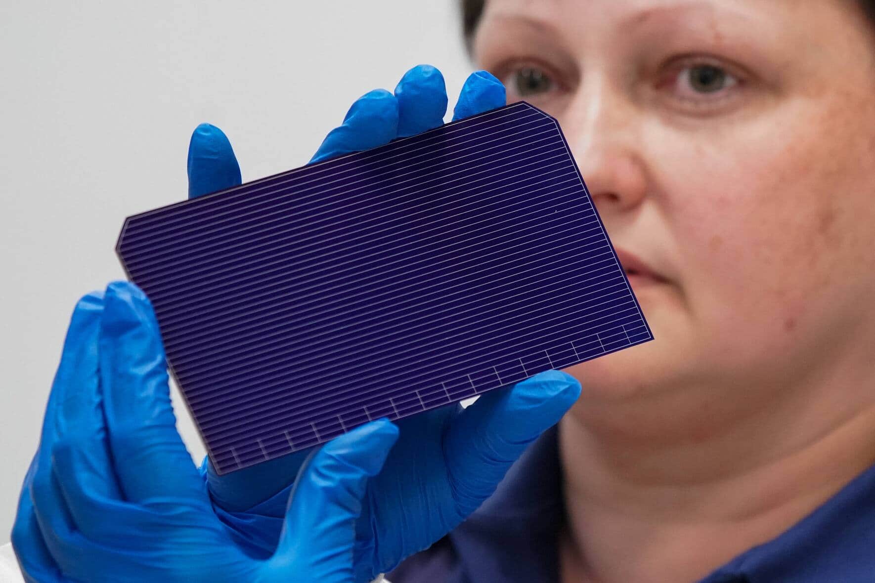 Solarzelle der Meyer Burger Technology AG