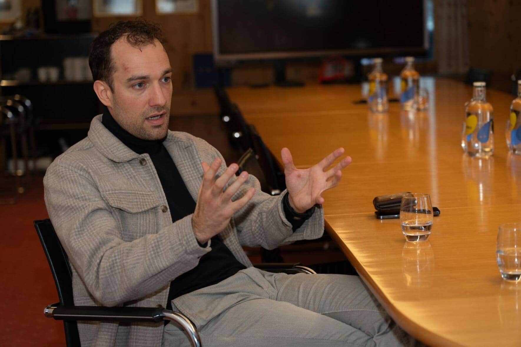 Imanol Schlag im Gespräch mit der Handelszeitung.