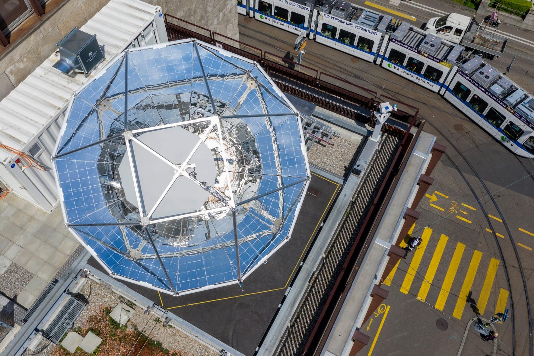 ETH Gas to Liquid Versuchsreaktor am Dienstag, 6.5.2019 in Zuerich. (ETH/Alessandro Della Bella)