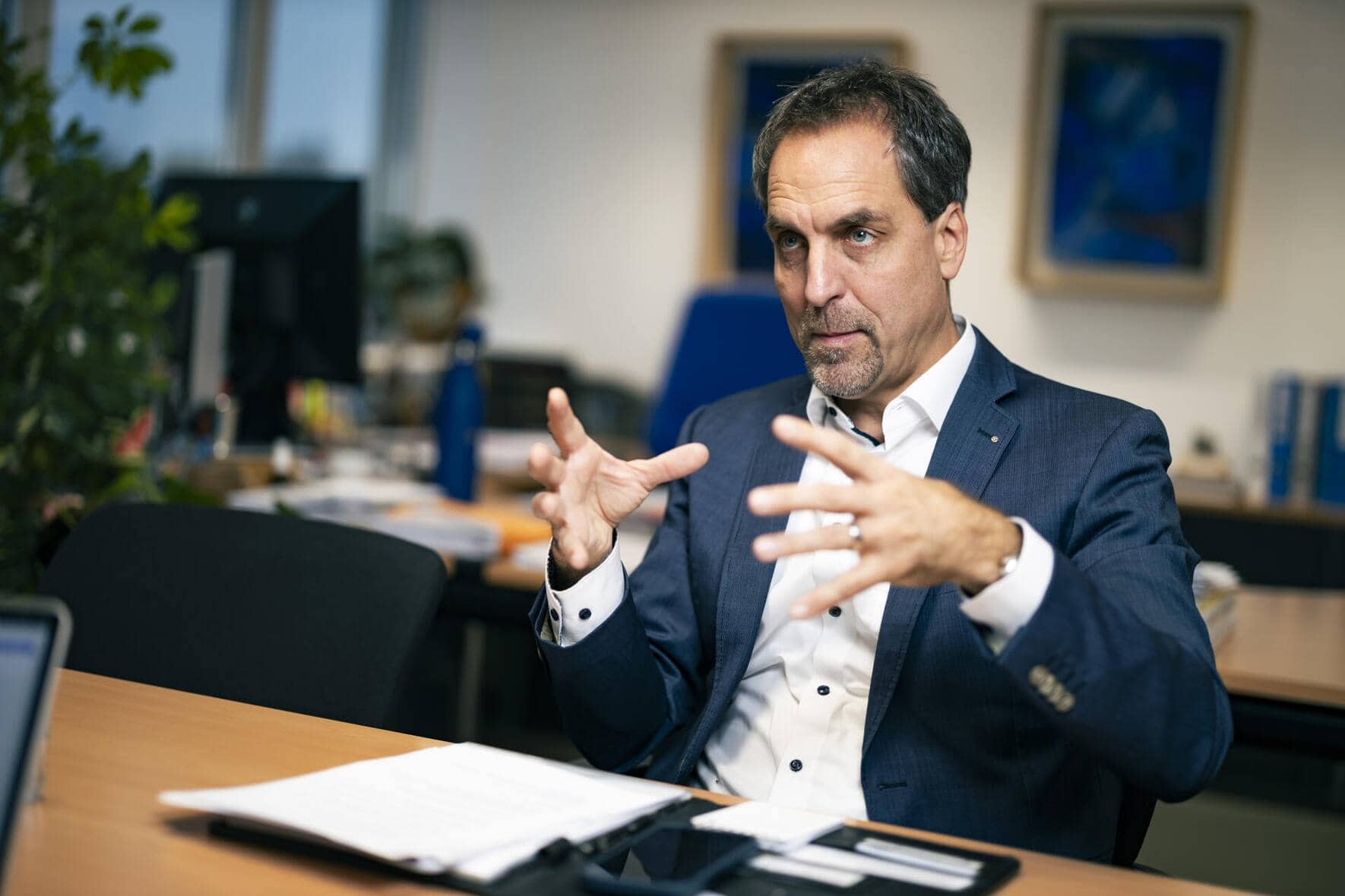 Bernhard Emch, Chef des Familienunternehmens Emch Aufzüge.