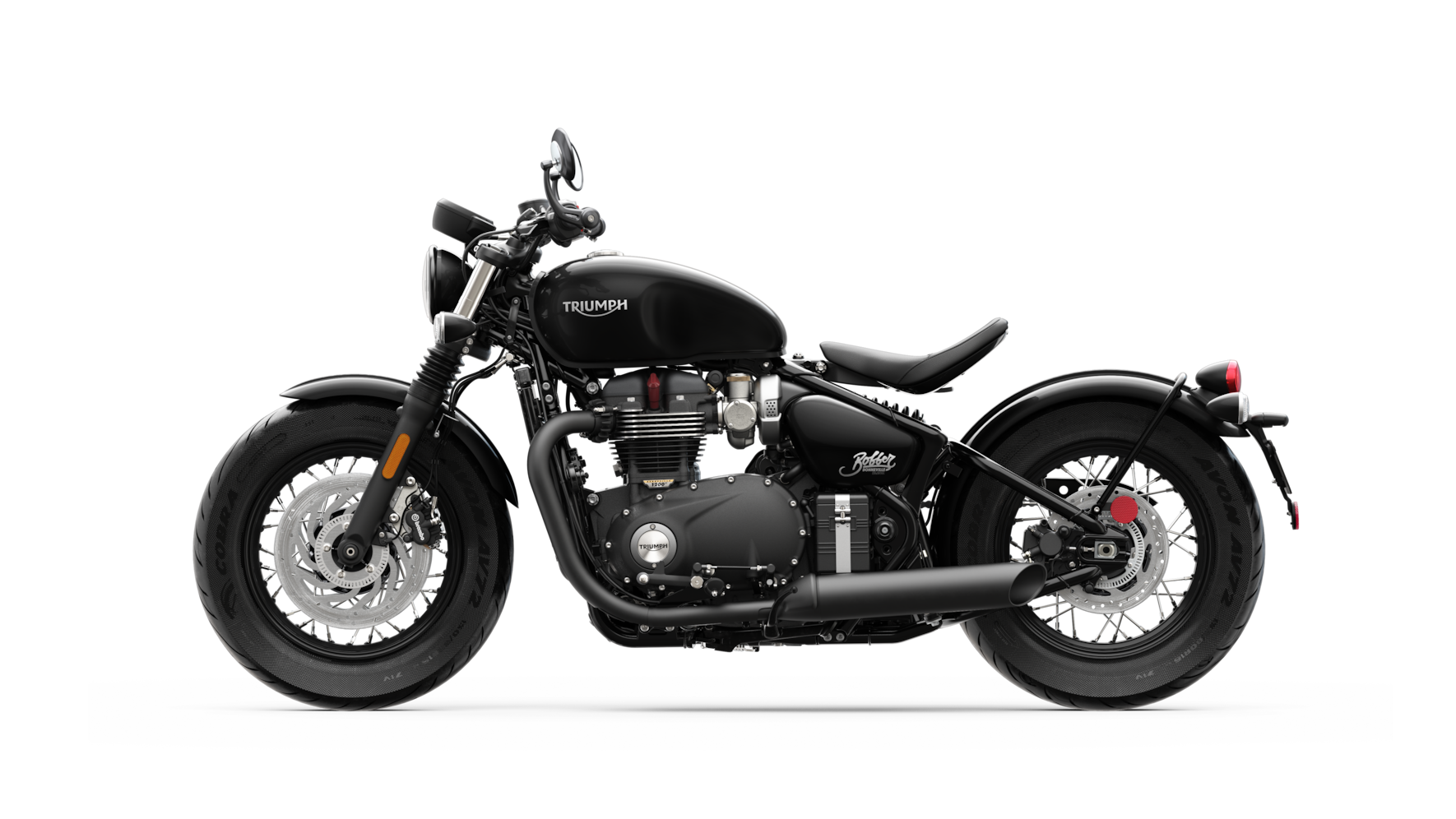 Triumph Bonneville Black Bobber