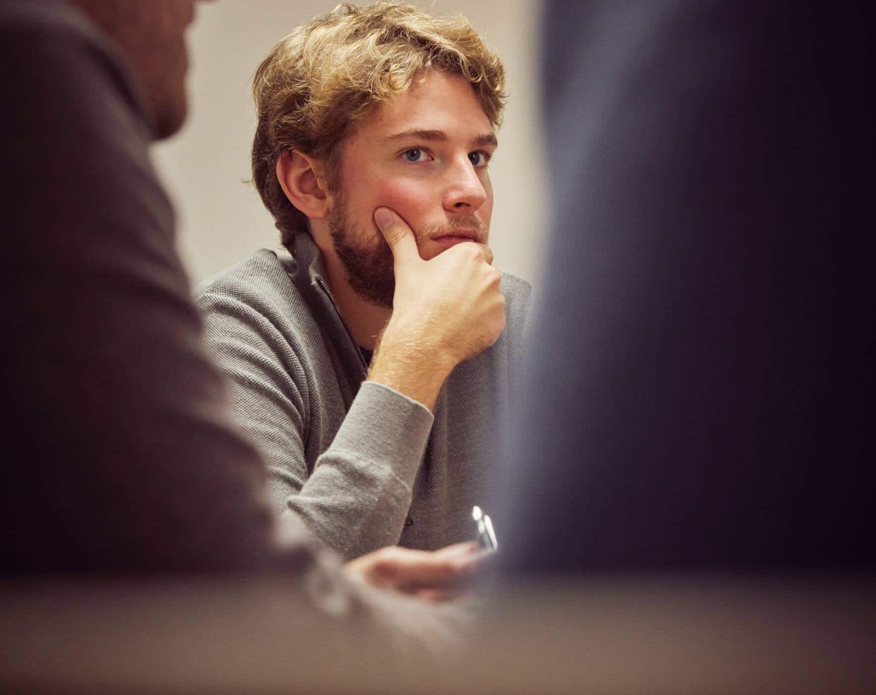 Pierre Biver am Interview.