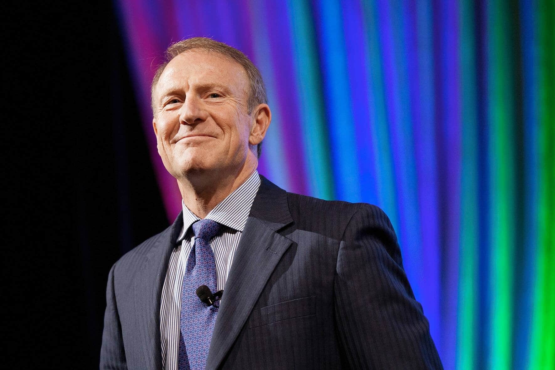 Mark C. Thompson berät Topmanager und tritt am World Web Forum auf