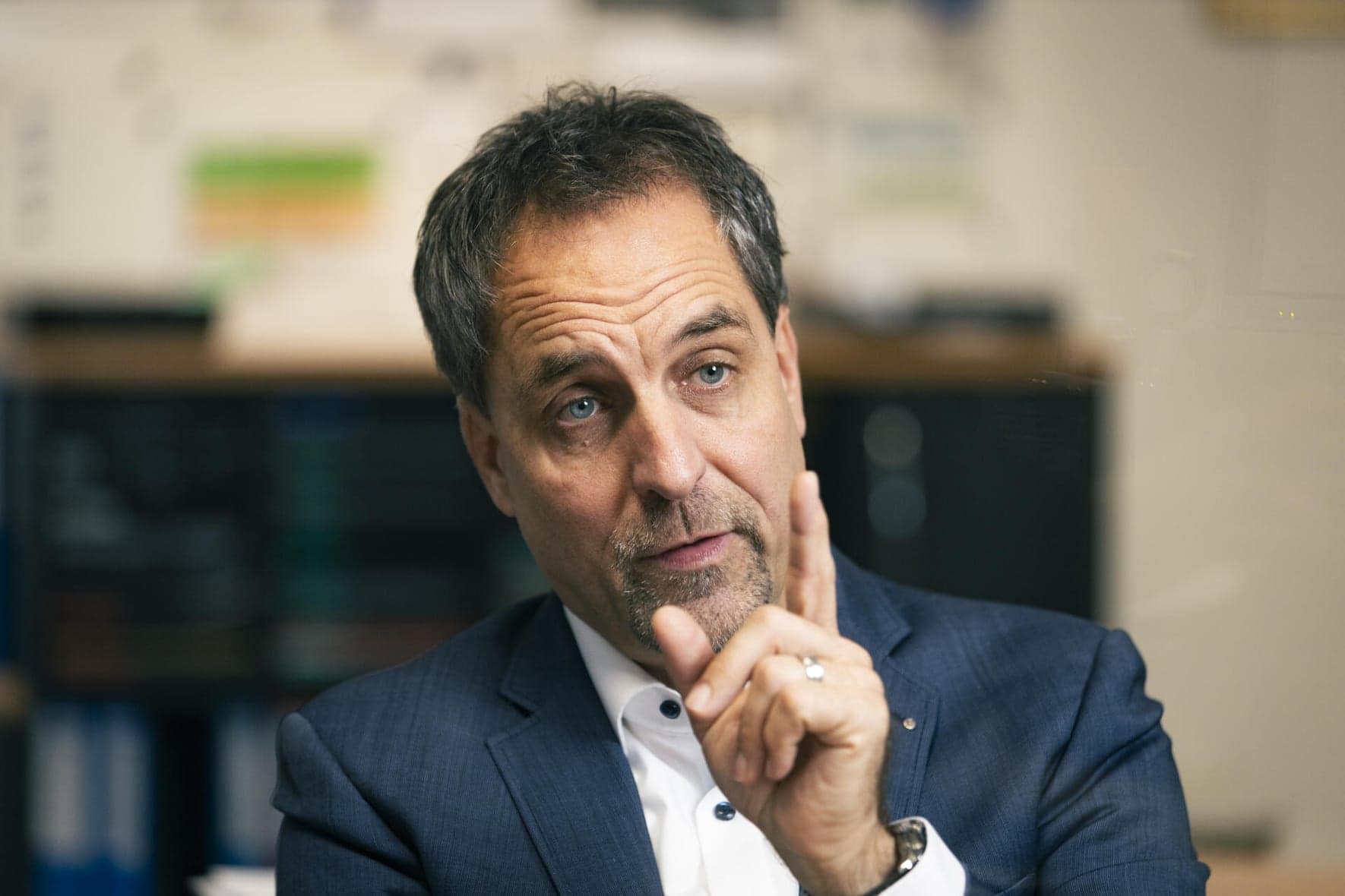 Bernhard Emch, Chef des Familienunternehmens Emch Aufzüge.