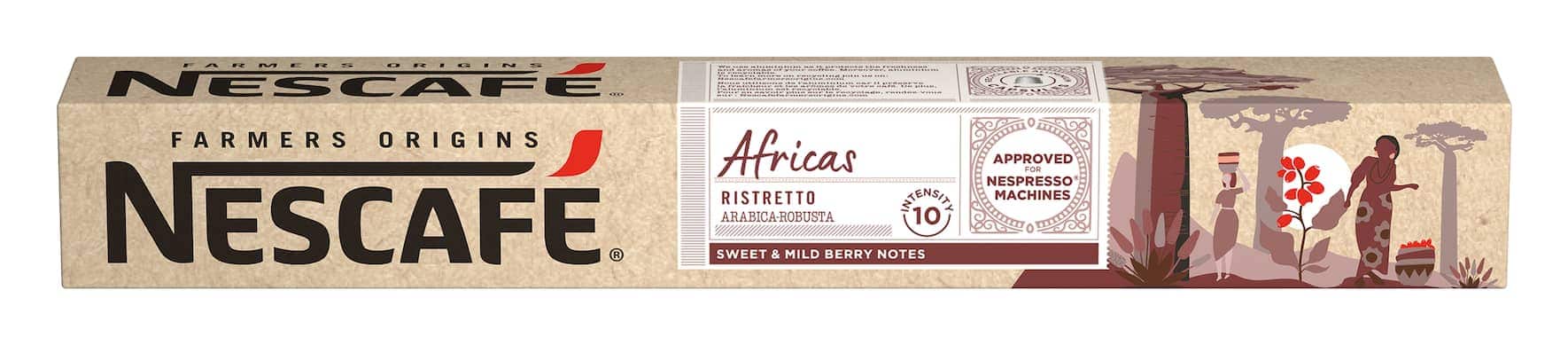 Nescafé goes Kapsel für Nespresso-Maschinen.