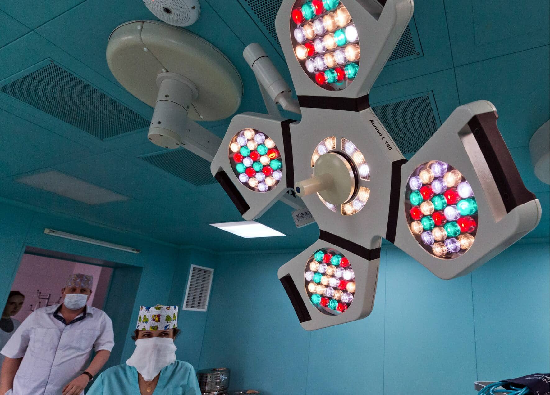 SIMFEROPOL, RUSSIA - FEBRUARY 27, 2019: Inside the operating theatre of the perinatal centre at Semashko Crimean Republican Hospital in Simferopol, Crimea. Sergei Malgavko/TASS (Photo by Sergei Malgavko\TASS via Getty Images)