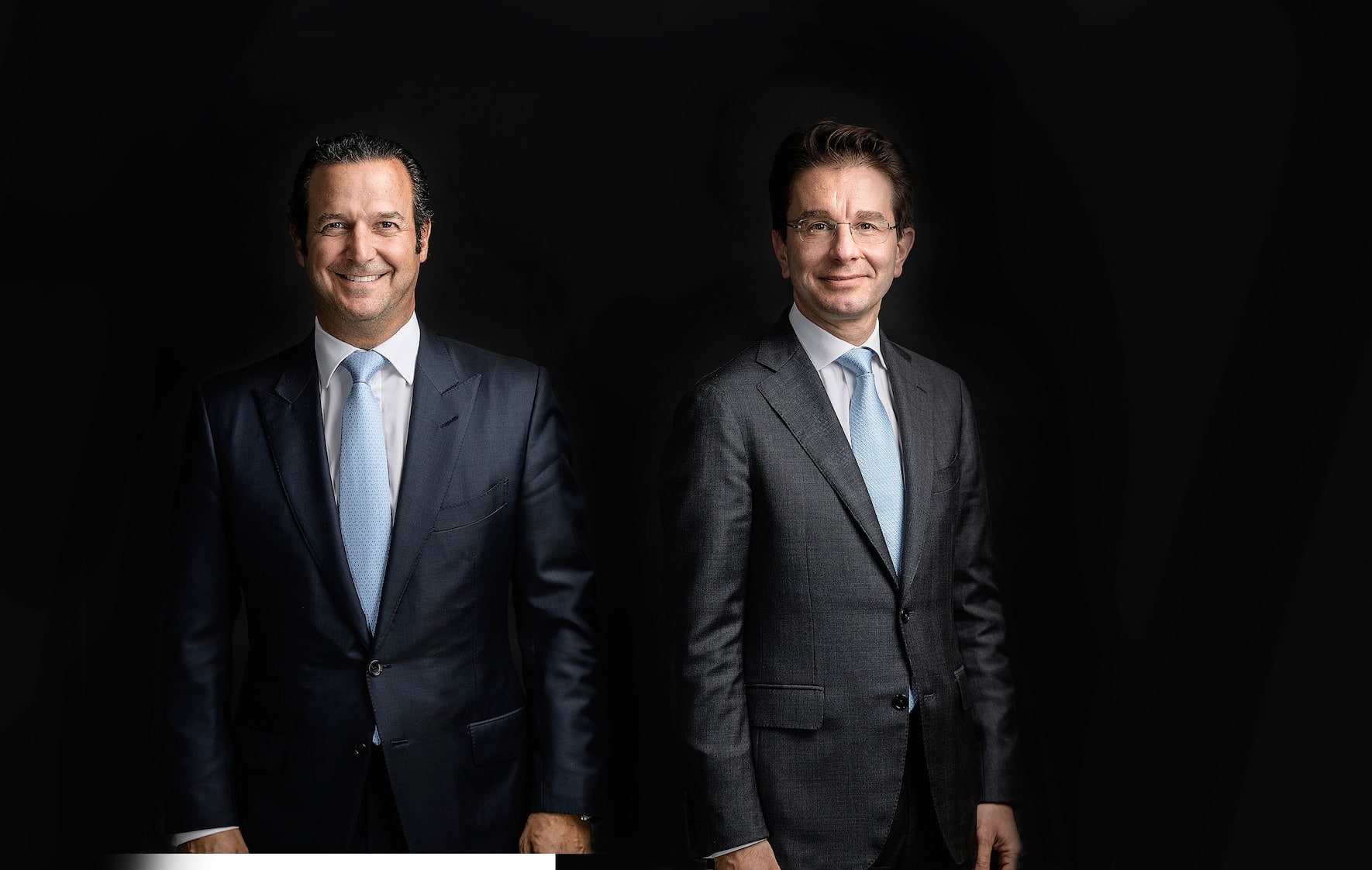 Pictet: Laurent Ramsey (48, l.) führt das Asset Management, neu mit Sébastien Eisinger (48)