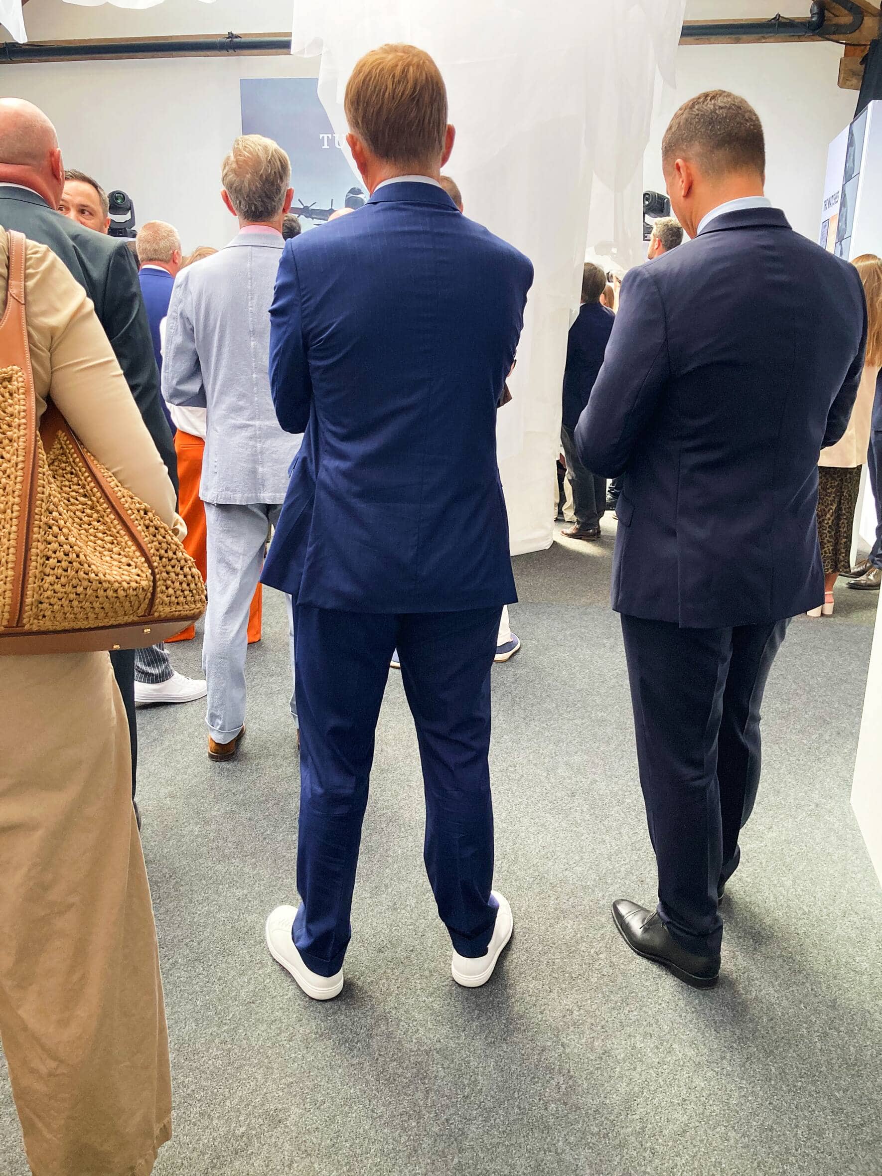 Jean-Frédéric Dufour von Rolex an einem Tudor-Event