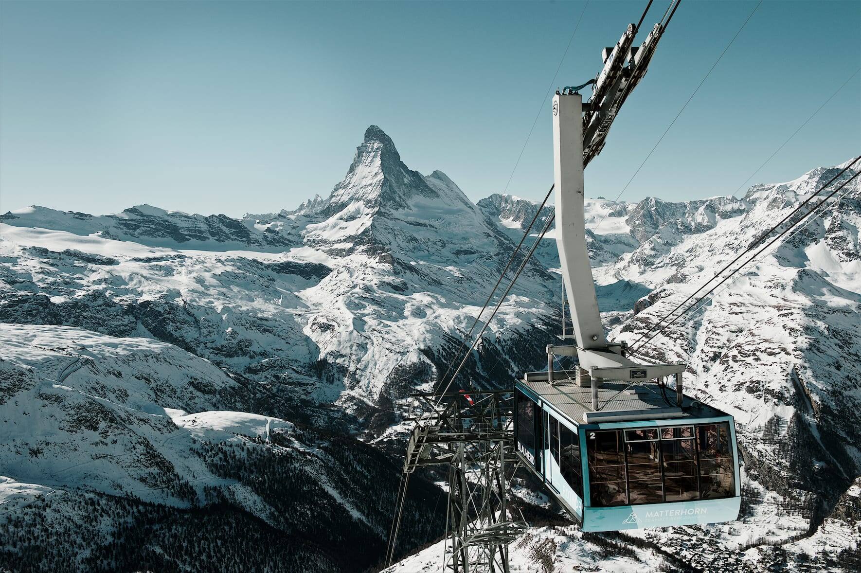 Pendelbahn Blauherd - Rothorn