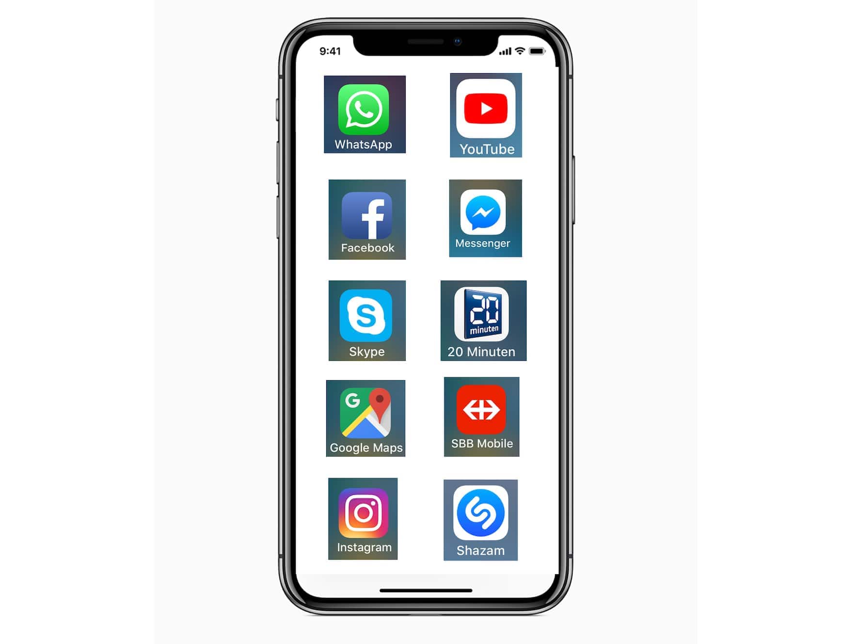 Die Top 10 der Schweizer von Juni 2010 bis Mai 2018.