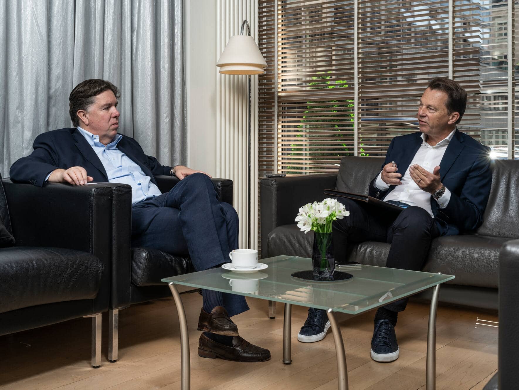 Paul Tucker und Dirk Schütz