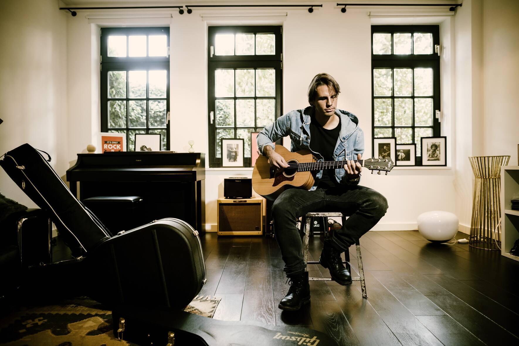 Fotoportraits vom Torwart Yann Sommer, Borussia MÃ¶nchengladbach