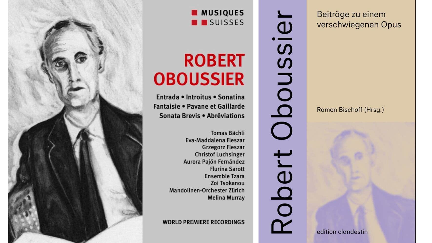 Im Herbst erscheinen ein Buch (r.) sowie eine CD mit der Musik von Oboussier. Alle Informationen: oboussier.ch.