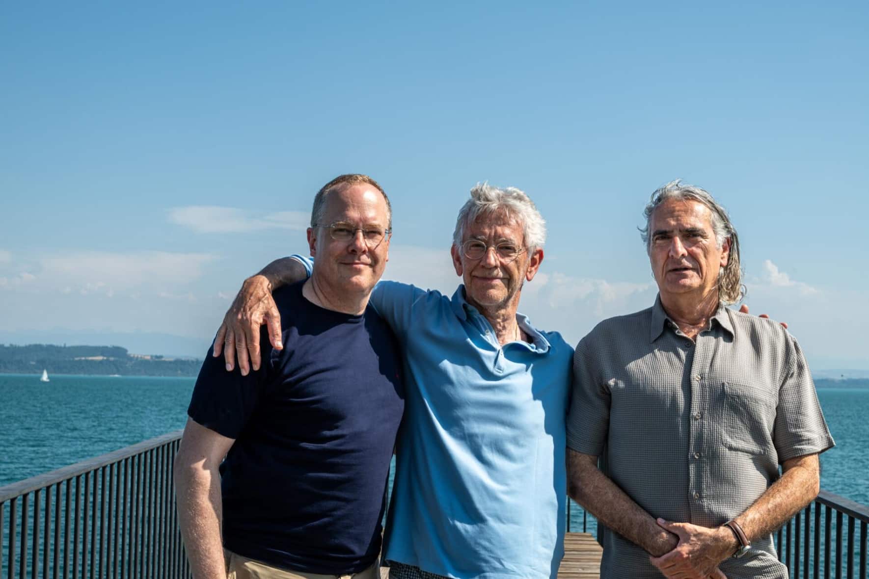Die Zeitwinkel-Gründer: Albert Edelmann,&nbsp;Ivica Maksimovic, Peter Nikolaus (v.l.).