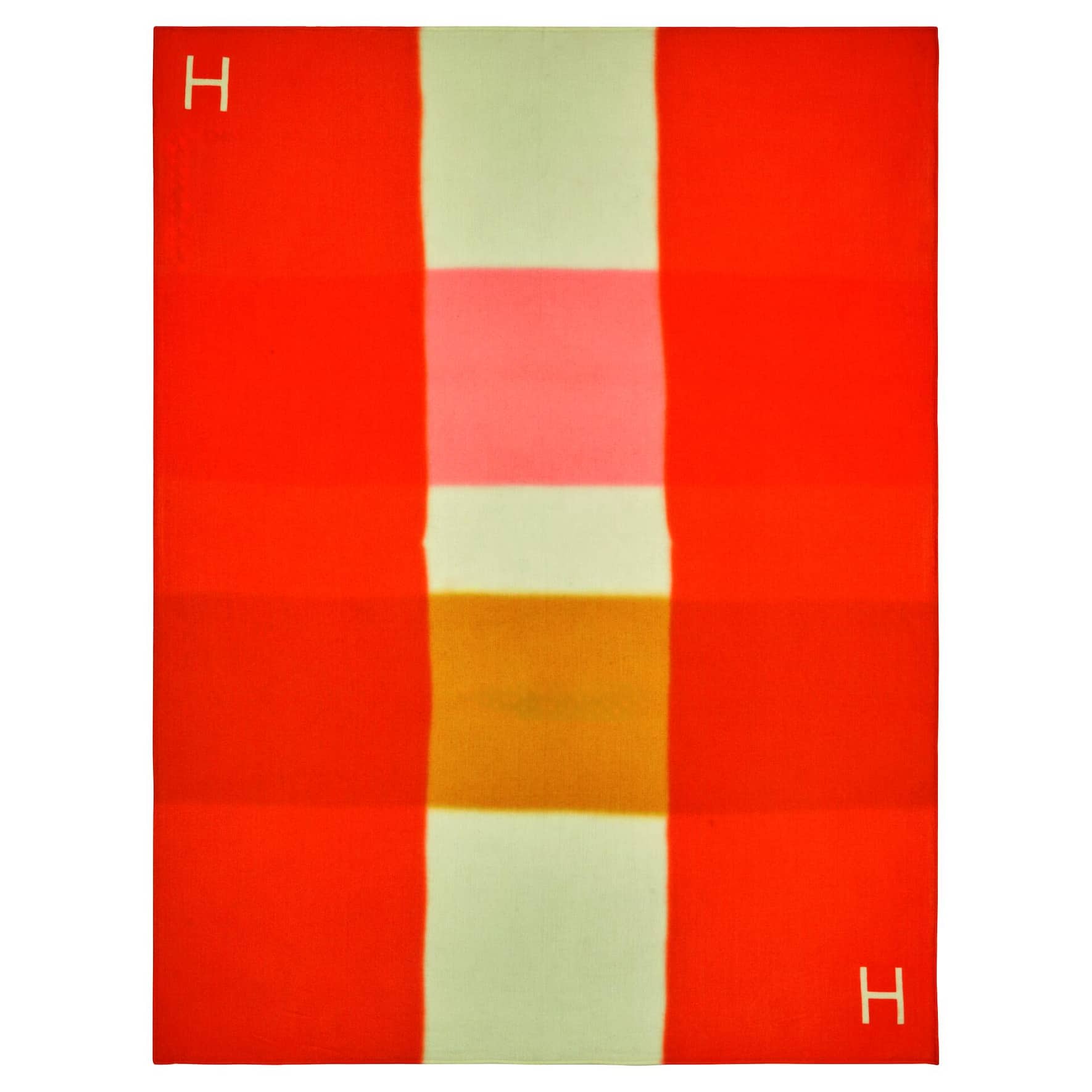 2 Kaschmir-Plaid, handgewebt und handgefärbt, von Hermès, 3700 Fr.