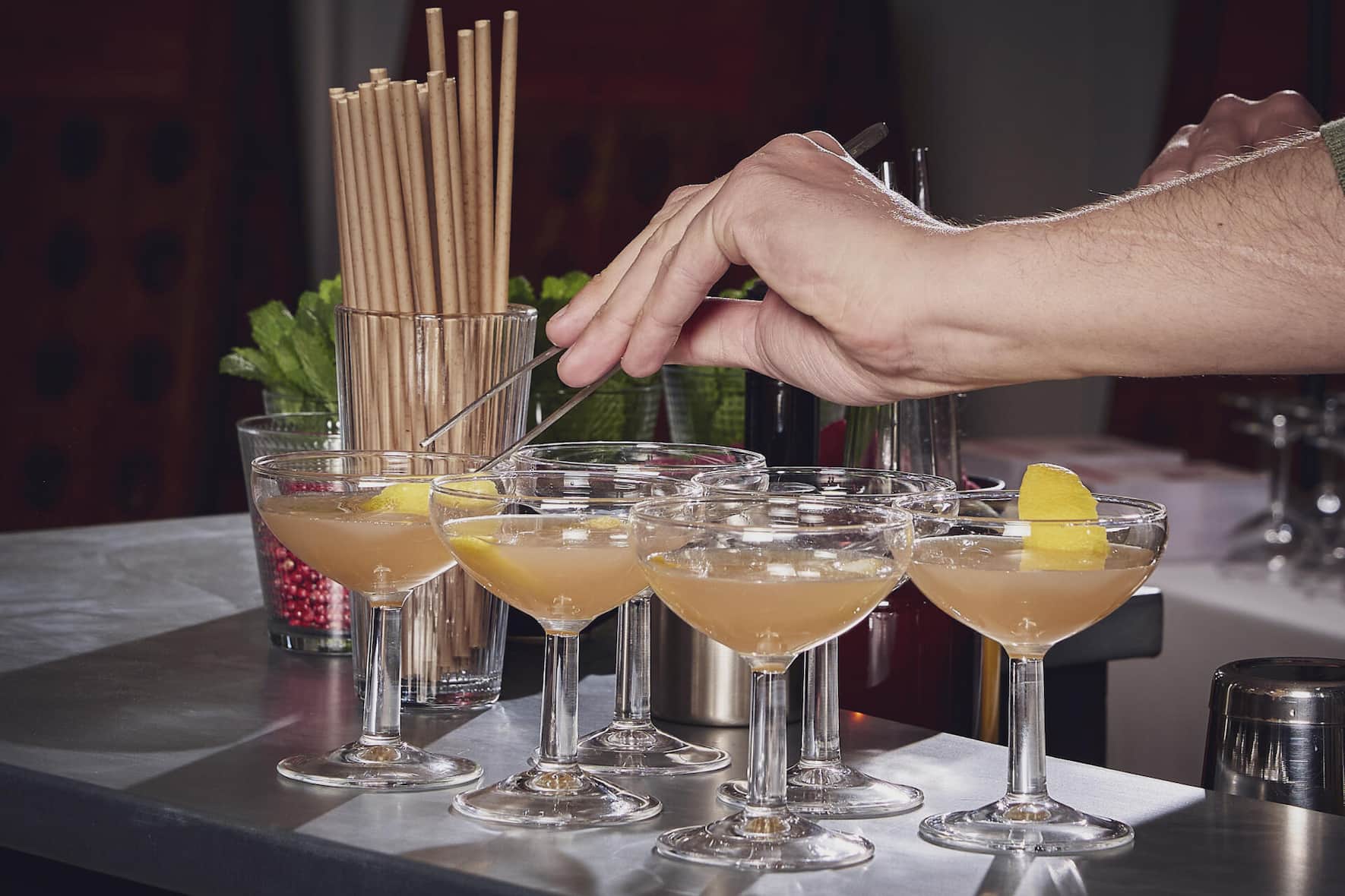 Für Bars ist der Ratafia interessant: Pur oder gemixt.