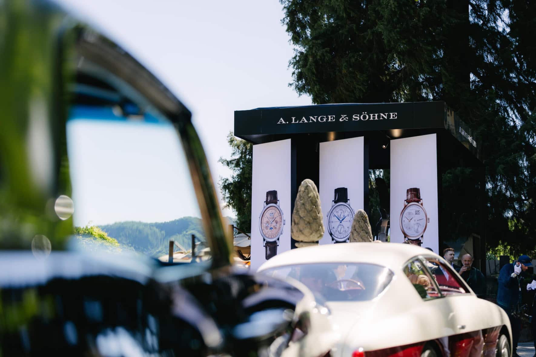Die Luxusuhrenmarke A. Lange & Söhne glänzt seit 2012 am Concorso d’Eleganza Villa d’Este am Comer See.