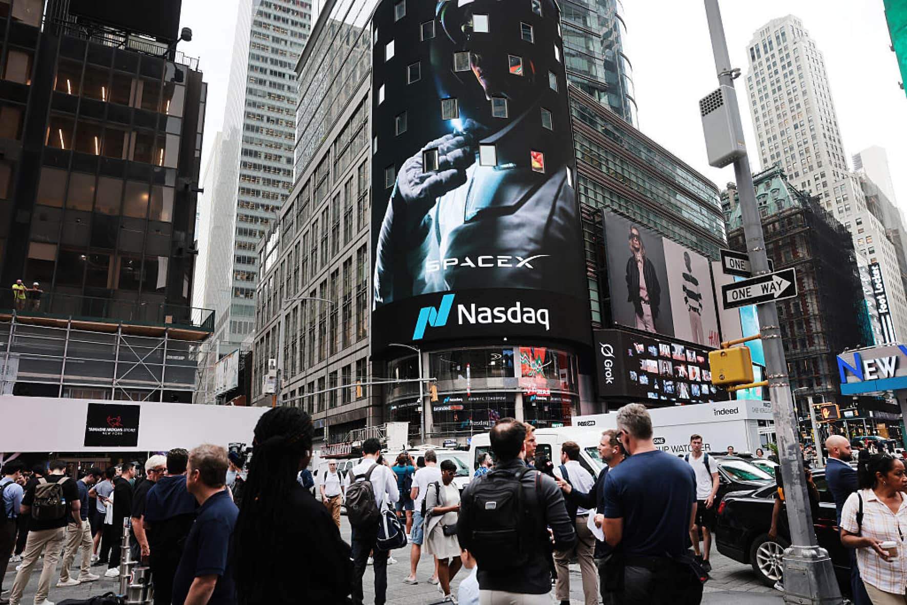 SpaceX Listed On Nasdaq Exchange