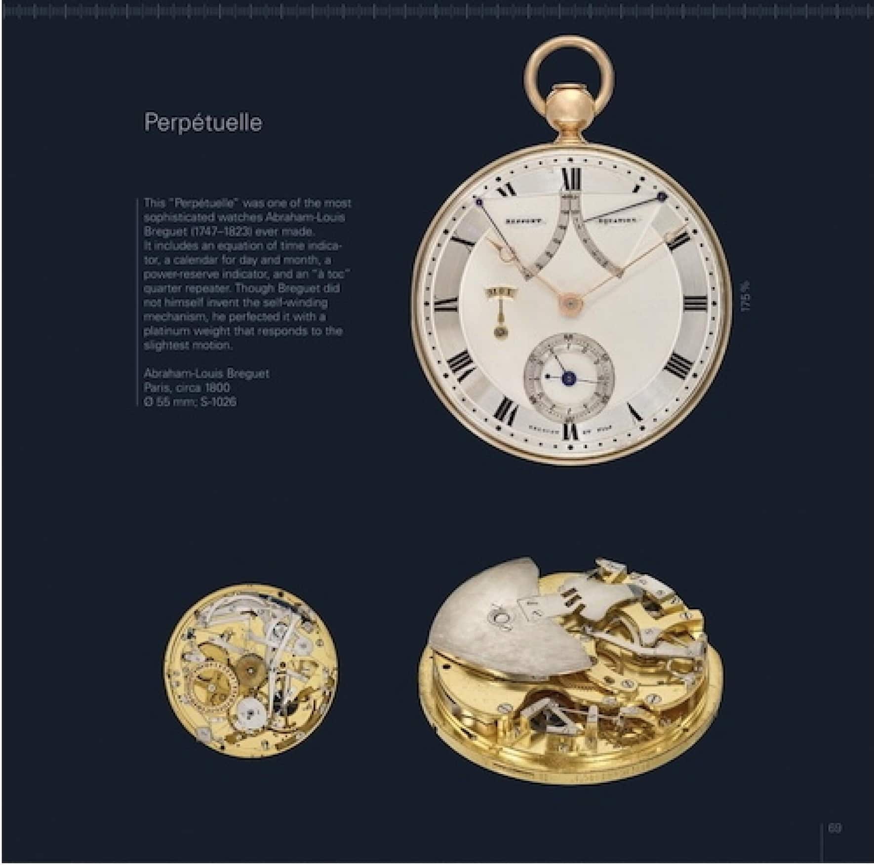 Der Selbstaufzug war keine Erfindung von Abraham-Louis Breguet. Er perfektionierte ihn aber mit einer Schwungmasse aus Platin.