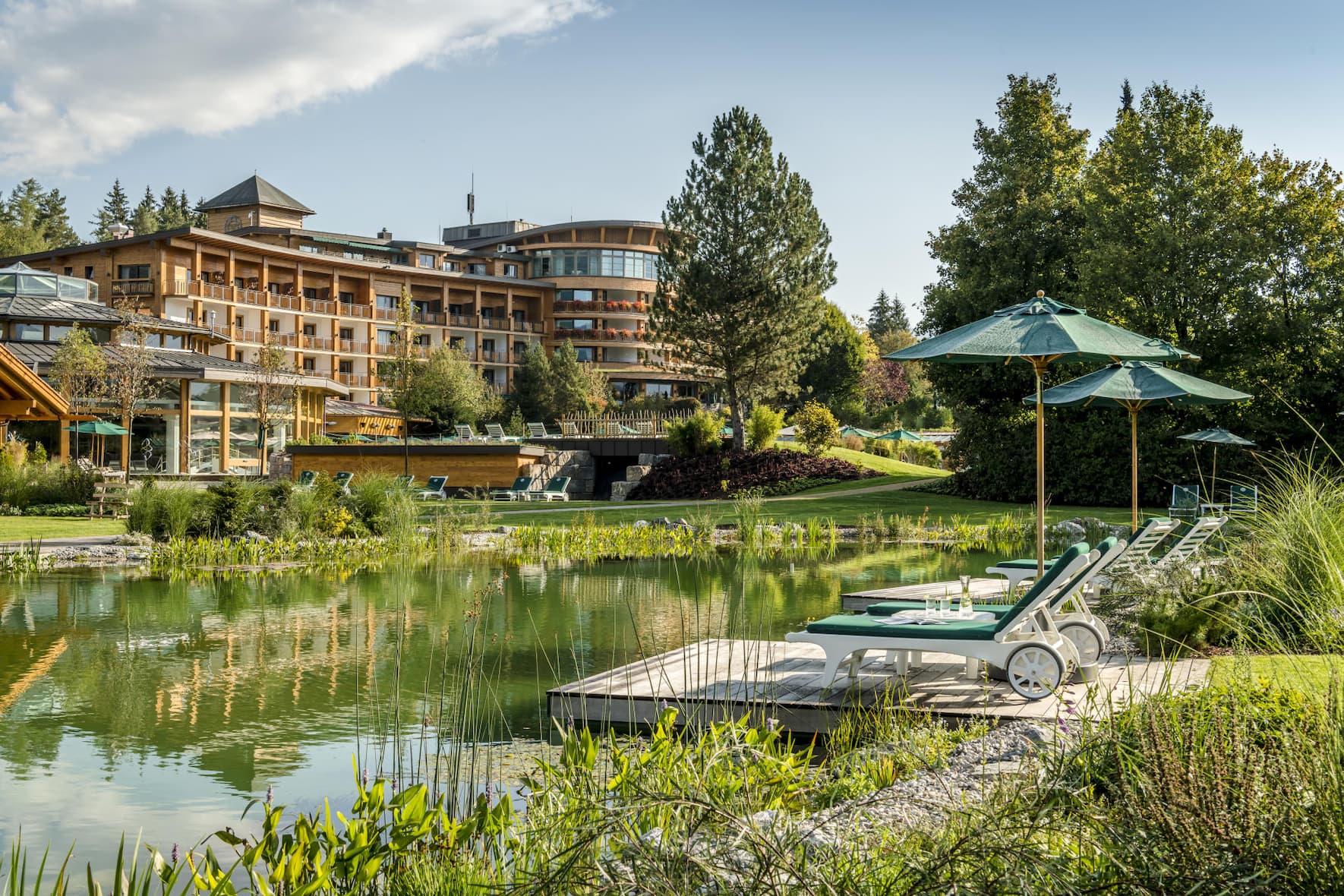 Nach einer Tour über den Riedbergpass kommt man im Luxusresort Sonnenalp zur Ruhe.