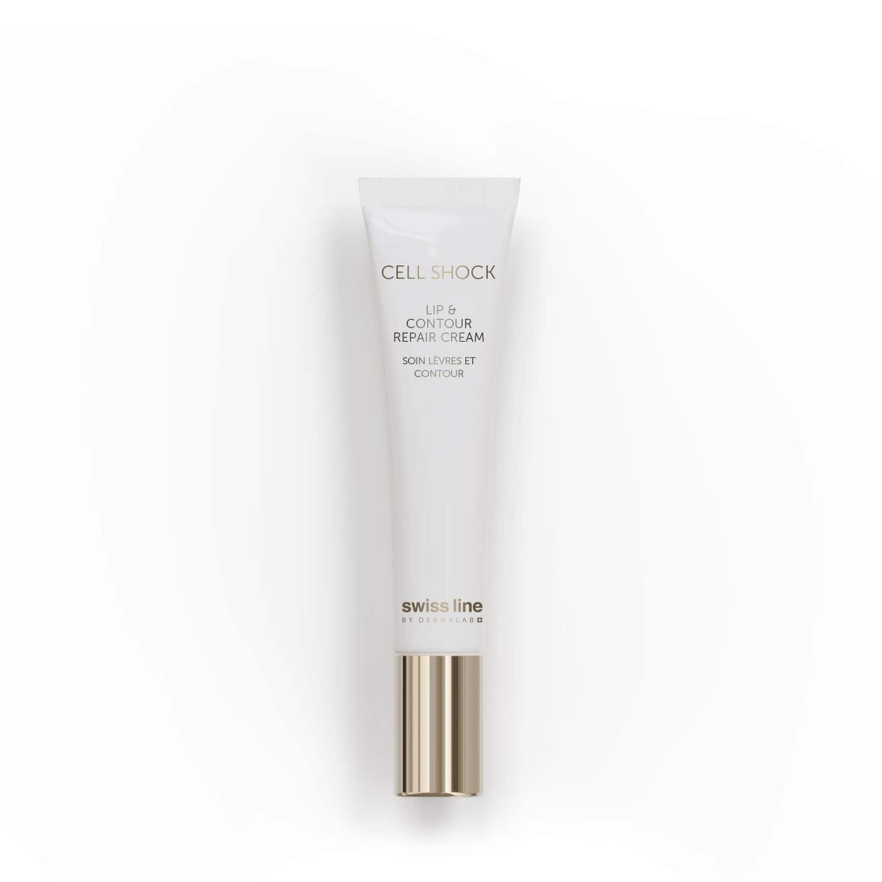 Swissline: Lippenpflege Lip & Contour Repair Cream mit Hydroxyprolin, 15 ml, Fr. 119.–.