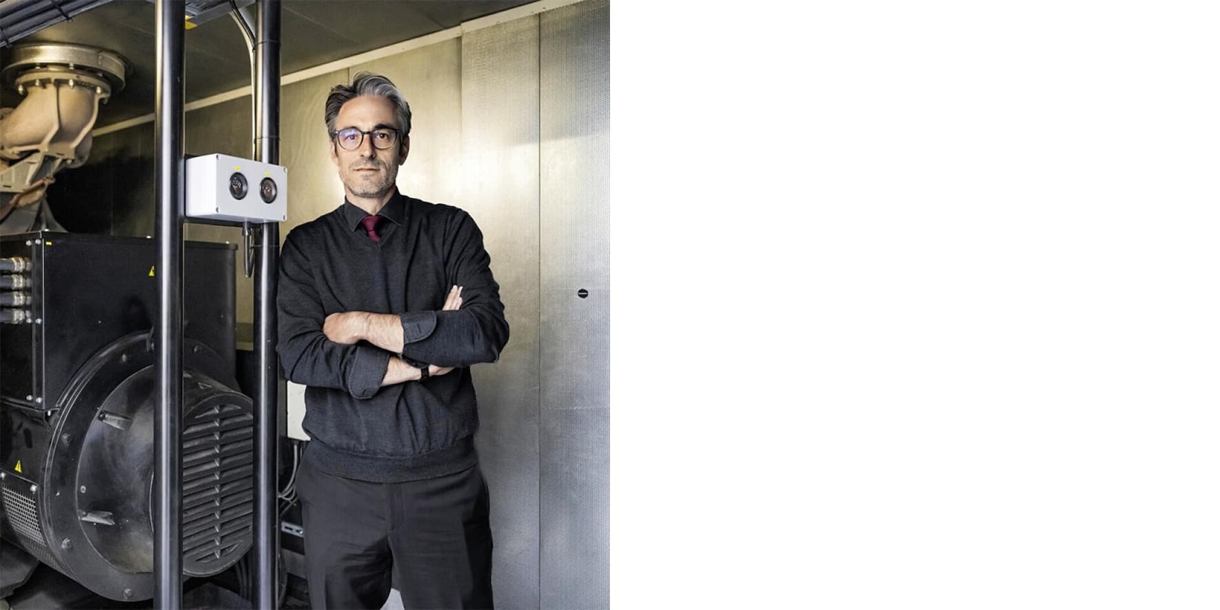 Reportage im Rechenzentrum von Interxion