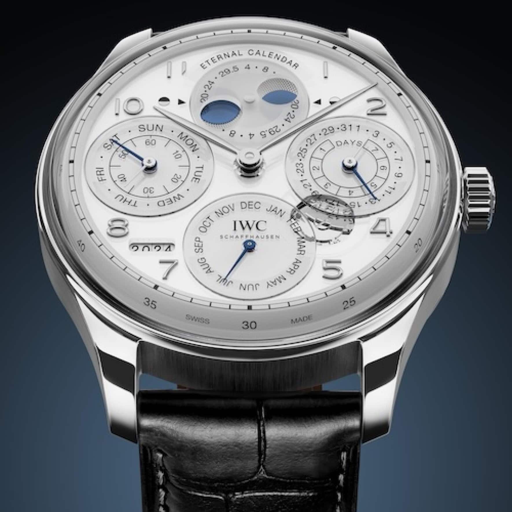 IWC Portugieser Eternal Calendar hält den aktuellen Rekord im Guiness Buch. zvg