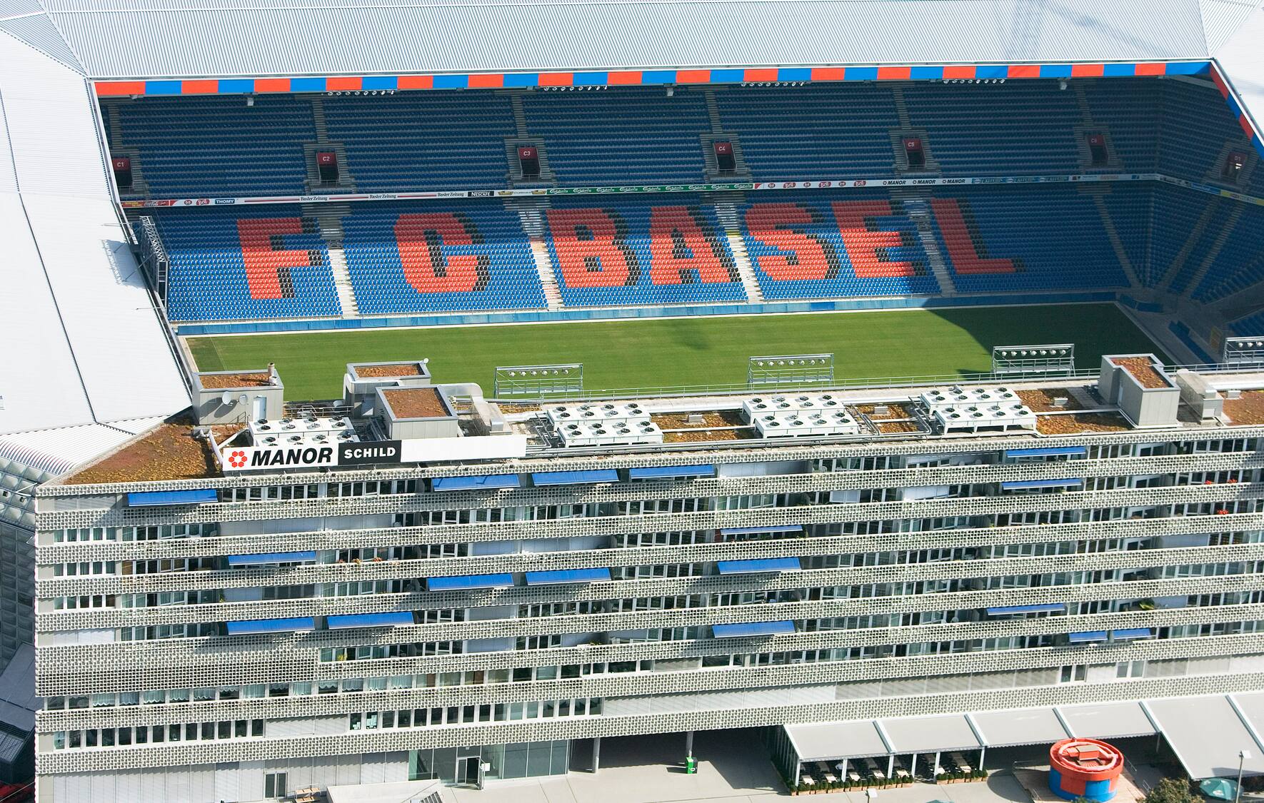 Fussball-Stadion St. Jakob Park in Basel