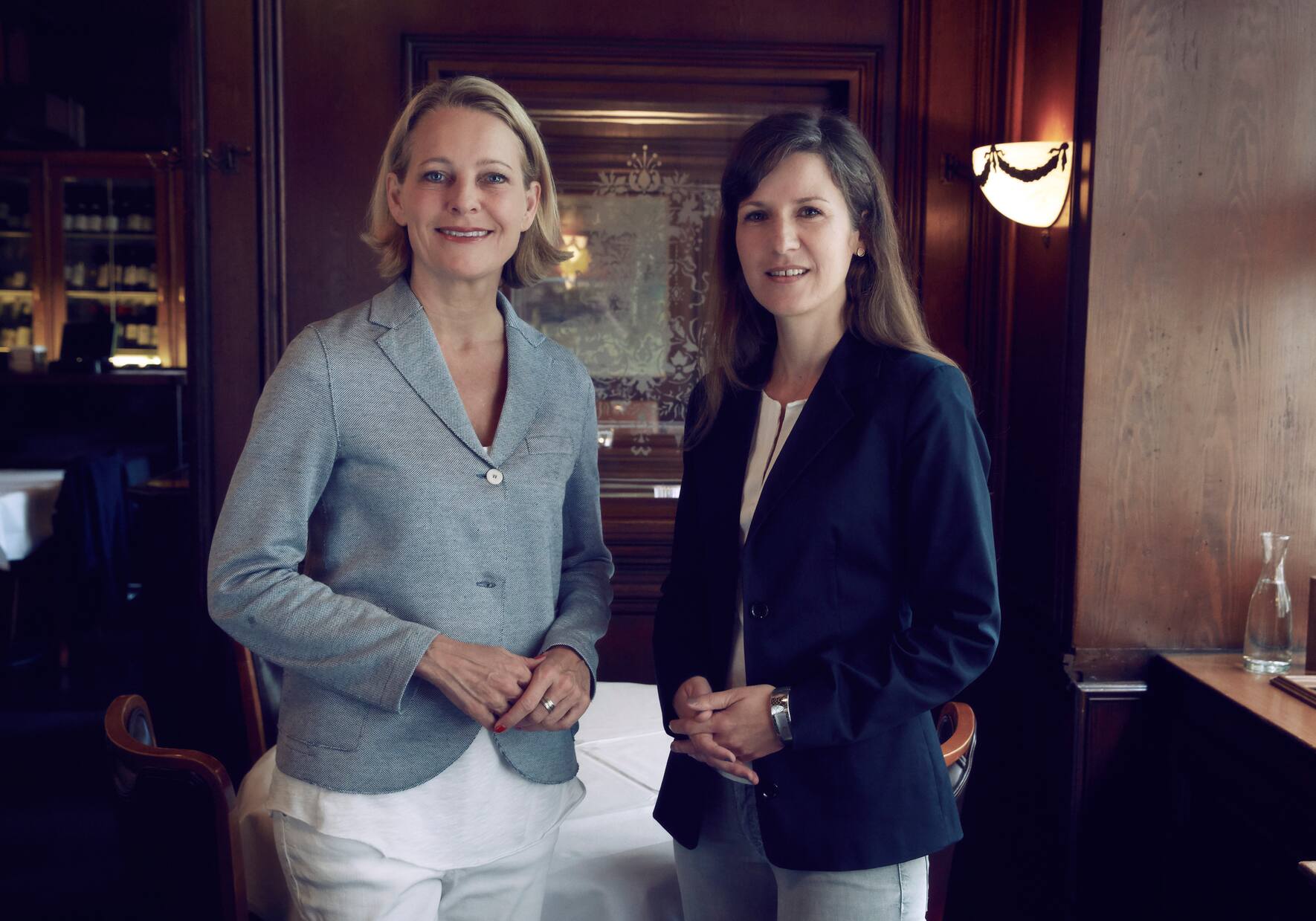 Miriam Meckel und Melanie Loos