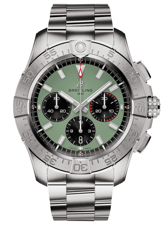 Breitling Avenger B01 Chronograph 44 Konstruiert für Jetpiloten, verlangt dieser 44-mm-Edelstahl-Zeitmesser geradezu danach, sich bei echten Strapazen zu bewähren. Definitiv too cool fürs Büro. 7900 Fr.