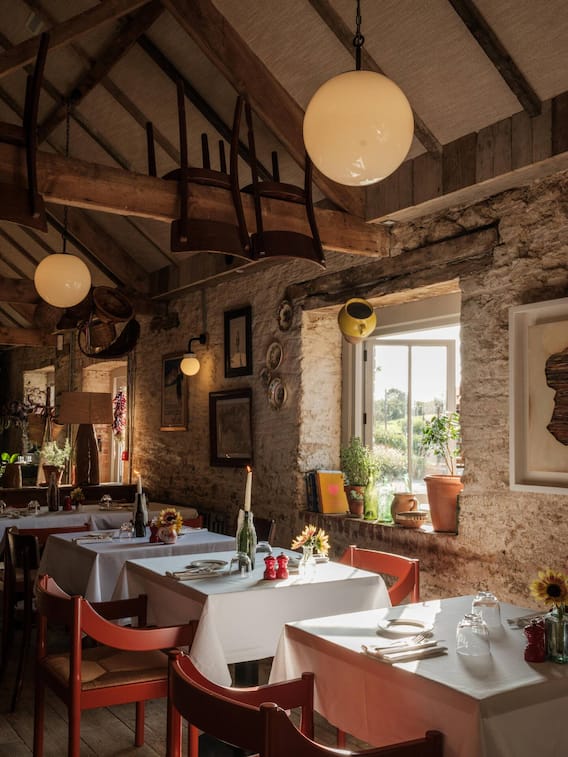 Das «Da Costa» in Bruton verbindet typisch Englisches mit traditionell Italienischem. Das Tagesgericht wird über dem Feuer gekocht.
