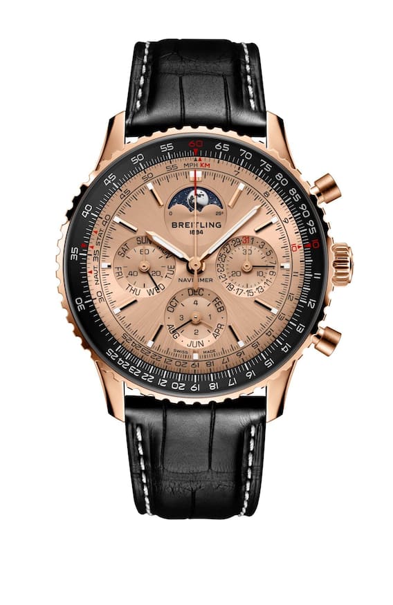 Breitling Navitimer B19 Chronograph 43 Perpetual Calendar 140th Anniversary_Ref. RB19101A1H1P1_RGB