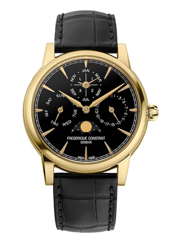In Gelbgold kostet die Uhr dann doch deutlich mehr als 10'000 Franken.
