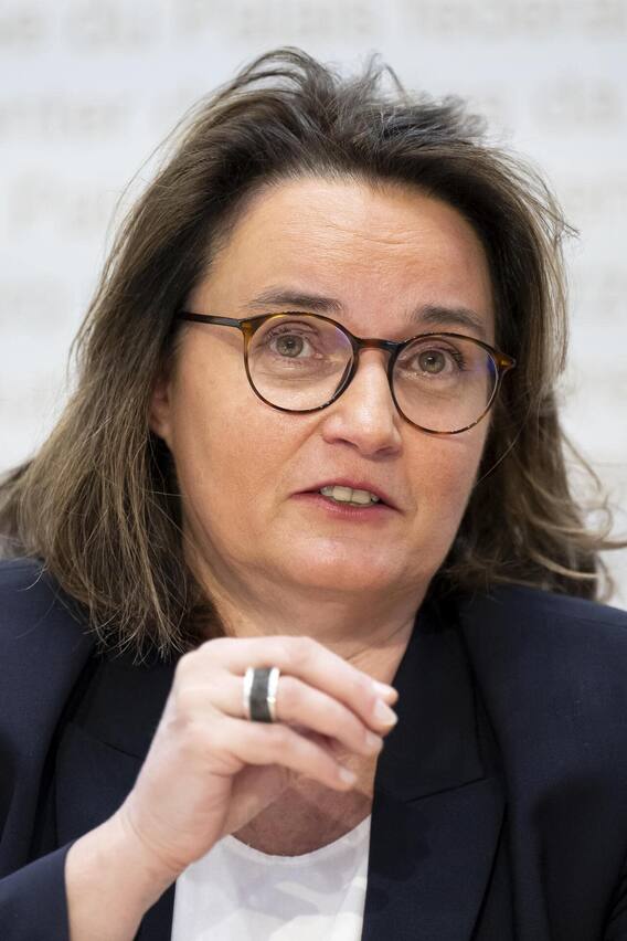 Marlene Amstad ist formal die Chefin von Stefan Walter – doch lässt sie ihn bei seinem Umbau gewähren.