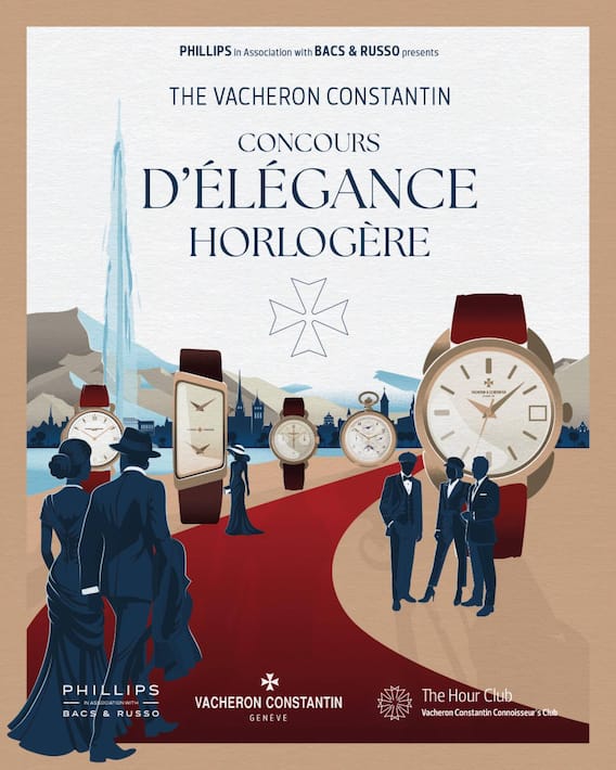 Das Plakat zum Wettbewerb von Vacheron Constantin.