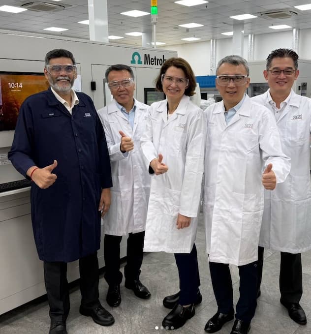 Im Einsatz für SGS bei Besuchen von Labors in Singapur 2025 und ...