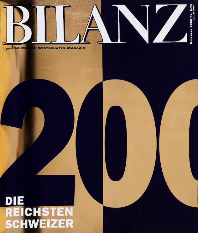 BILANZ 300 Reichste 1996