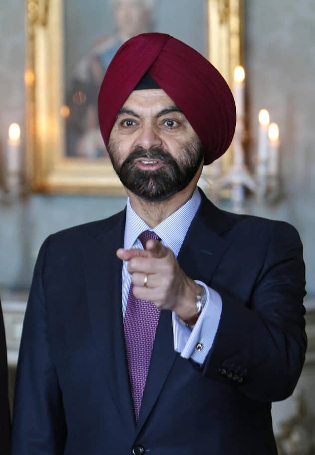 ... Ajay Banga (Weltbank).