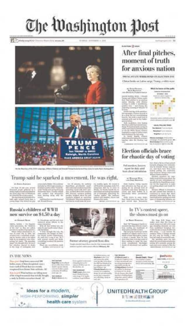 The Washington Post: «Trump sagte, er löse eine Bewegung aus. Er hatte Recht.»