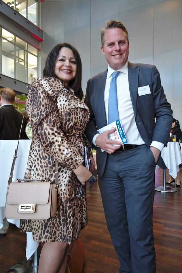 Maria Celeste Almestad, ER Director, AYA SA;
Vincent Subilia, Head of International Affairs, Geneva Chamber de Commerce, Industry and Services