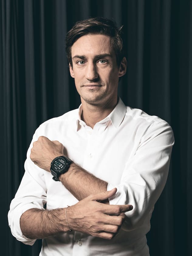 Guillaume Pousaz, Gruender und CEO von Checkout.com fotografiert am Mittwoch, 27. November 2019 im Westhive in Zuerich.Photo: Michael Buholzer