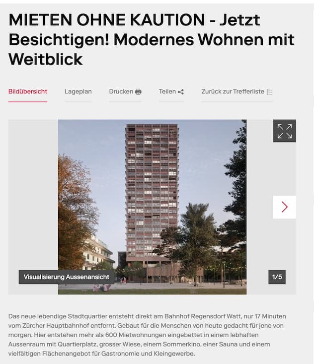 In den vergangenen zwei Jahren tauchen immer mehr Inserate mit dem Angebot «Mieten ohne Kaution» auf.