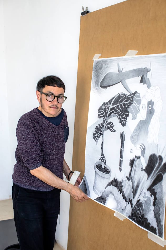 Sabian Baumann: Die stupenden surrealen Wunderwerke überzeugen die Jury. Platz 18 «Beste Präsentationen».